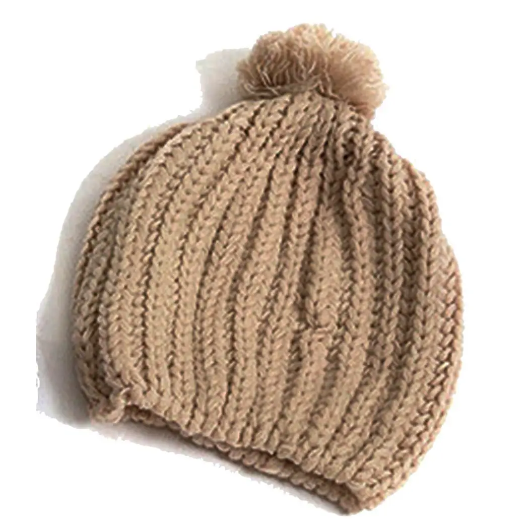 mens white bobble hat
