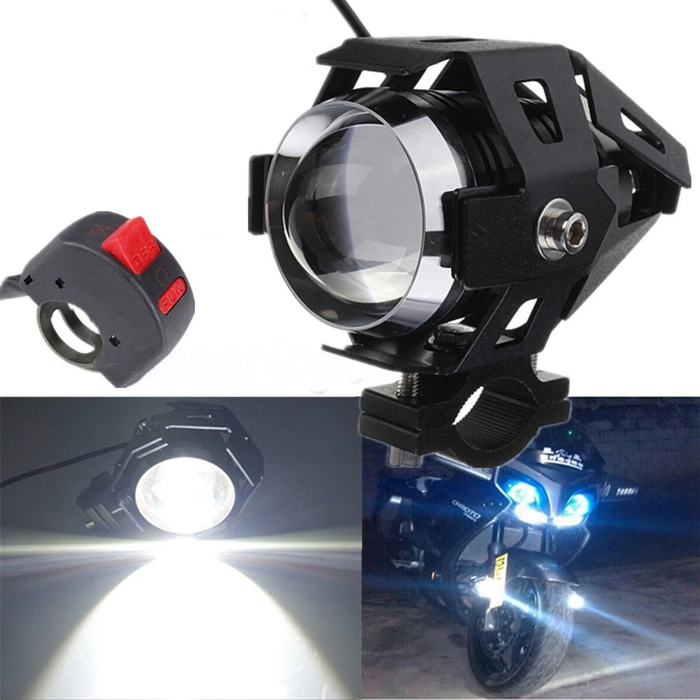 Motorcycle Off road Vehicle Modified Headlights LED Spotlights U5 Upper