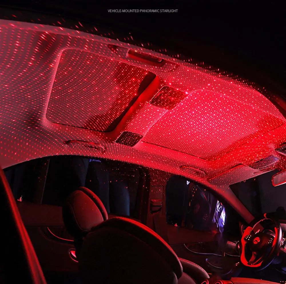 

Car Atmosphere Ambient Star Light DJ RGB Colorful Music Sound Lamp Christmas Interior Decorative Light