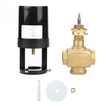 DN25 2 Way Электрический регулирующий клапан пропорциональный интеграл клапан для центрального кондиционирования воздуха, лидер продаж