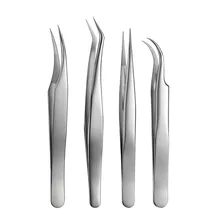 Электронный промышленный Пинцет Плоскогубцы изогнутый наконечник медицинский инструмент Пинцет прецизионный из нержавеющей стали для ремонта телефона ручные инструменты Наборы