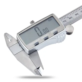 

Stainless Steel 0-150mm Digital Caliper Metric/Inch/Fraction Electronic Vernier Calipers for Micrometer Measuring Tools