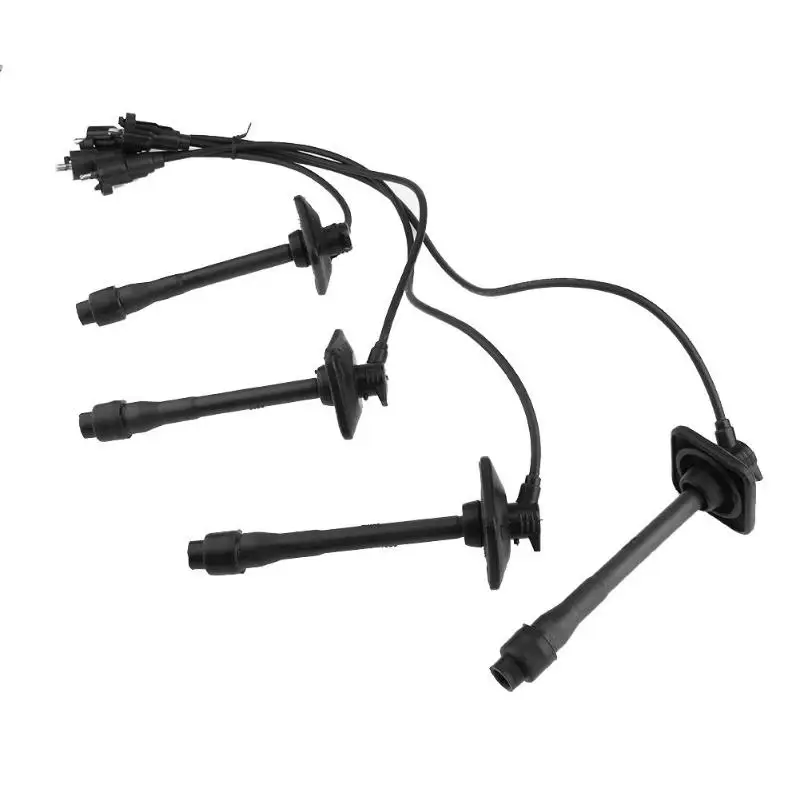 VODOOL Car Spark Plug Ignition Lead Wire Set Ignition System