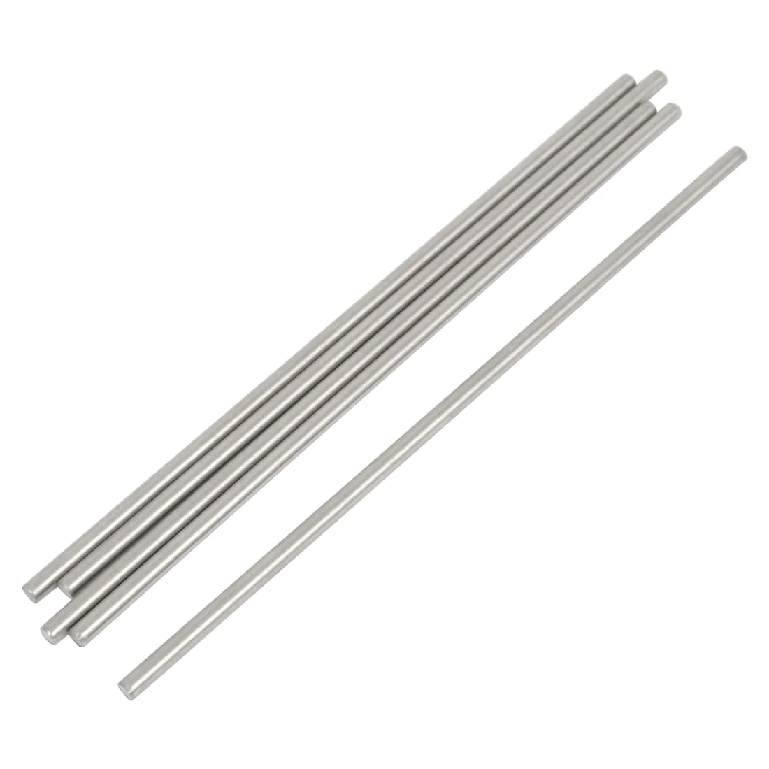 

5 Pcs RC Airplane Stainless Steel Round Rods Axles Bars 3mm x 150mm