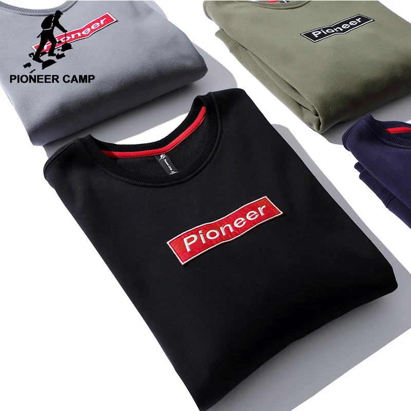 Мужской флисовый спортивный костюм Pioneer Camp Повседневная Толстая теплая