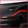 Car Styling 2PCS ABS Plastic Interior Front Door Panel Decoration Strips Cover Trim For Toyota C-HR CHR 2016 2017 2022 ► Photo 1/6