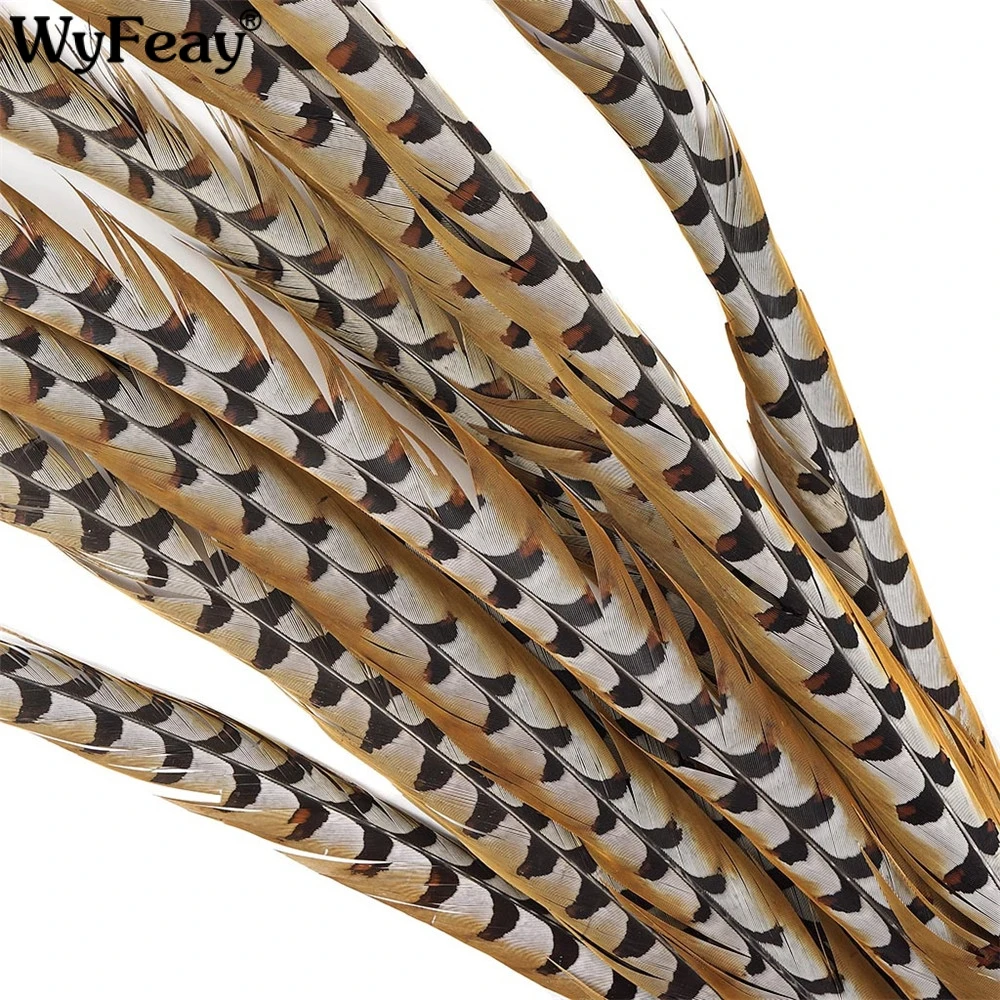 

12-72" Long Natural Reeves Venery Pheasant Tail Feathers Wedding Decorations diy Halloween Carnival Feathers For Craft plumes