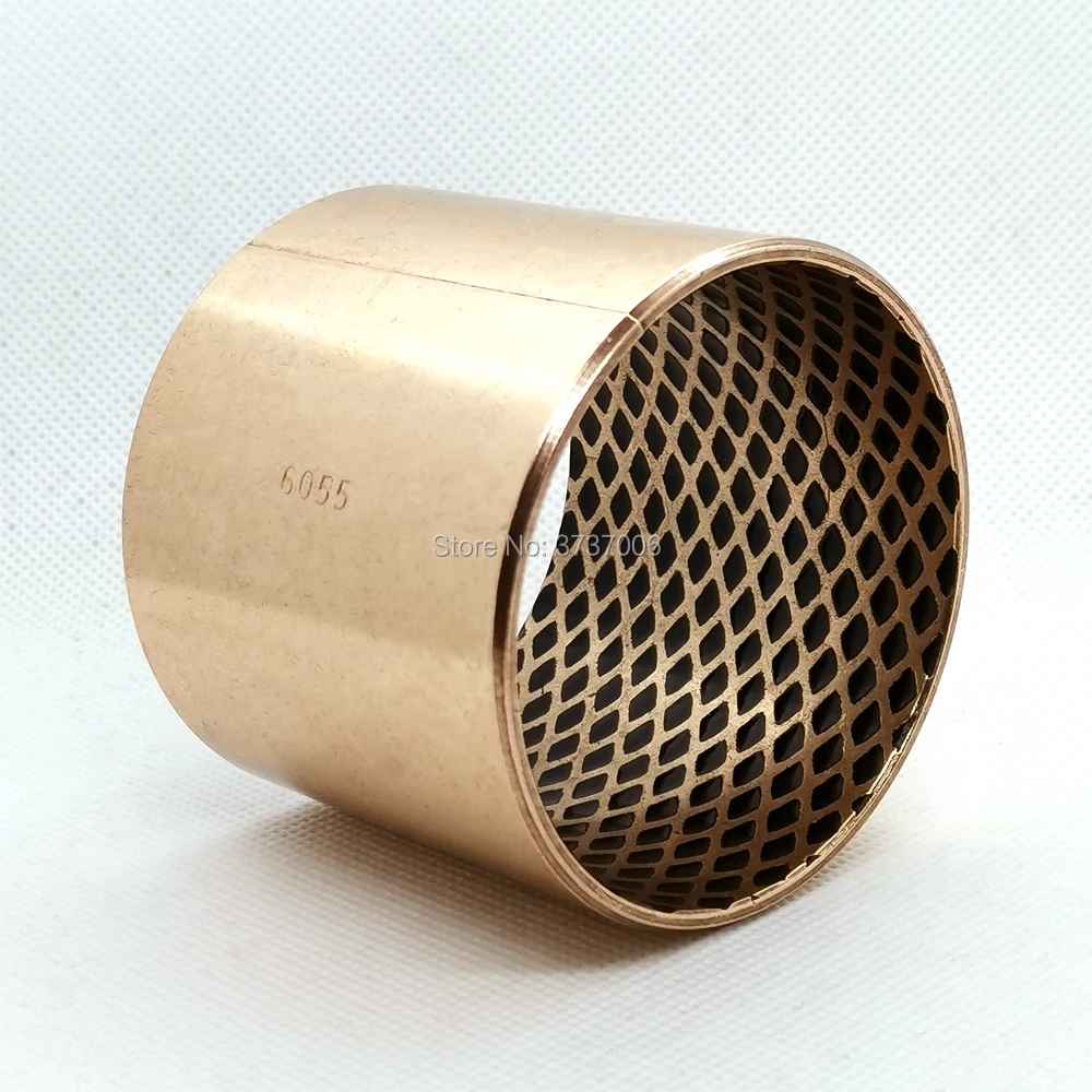 6055 Self lubricate graphite emmbeded bronze wrapped bushing Harden