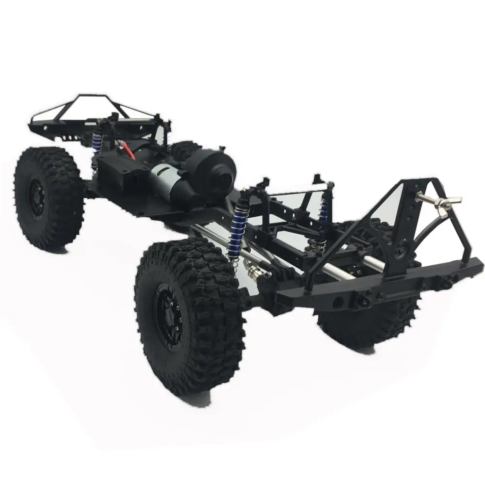 

RCtown 313mm 12.3in Wheelbase Assembled Frame Chassis for 1/10 RC Crawler Car SCX10 SCX10 II 90046 90047