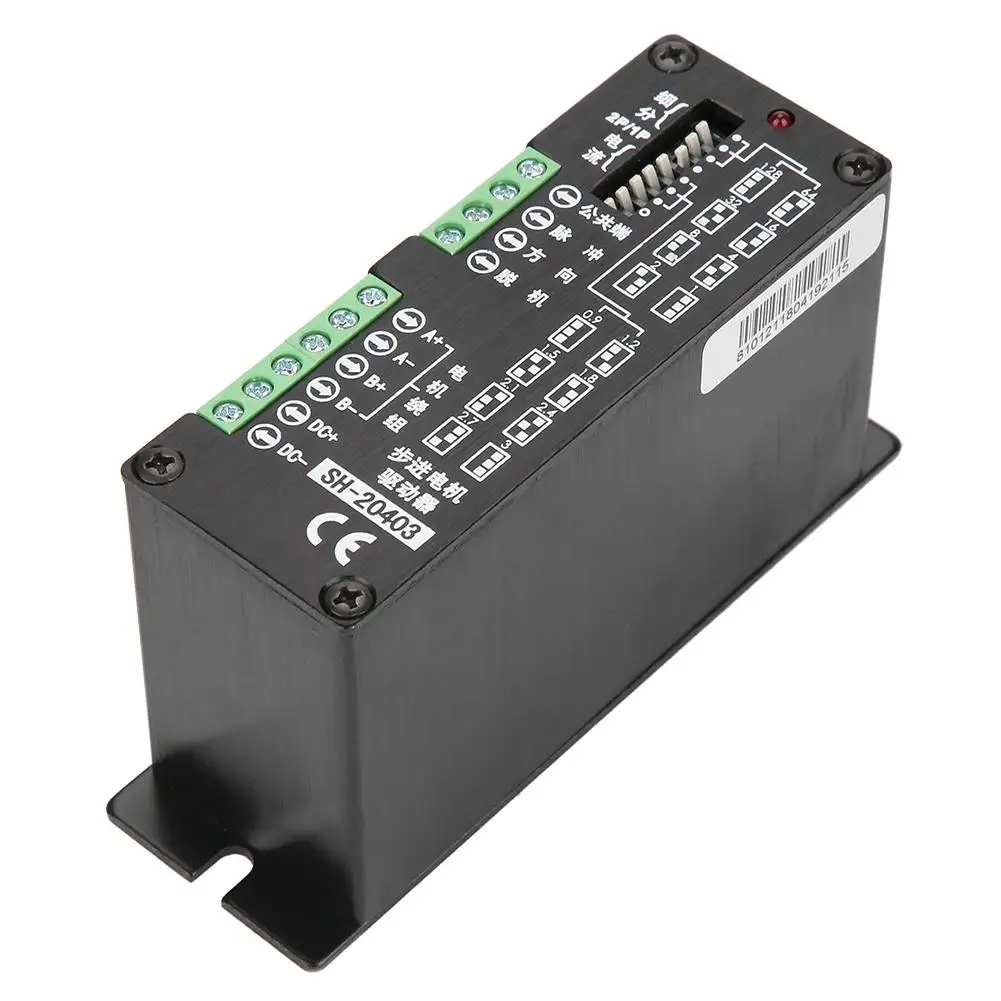 Драйвер шагового двигателя SH 20403 10 40VDC 3A 128 Microstep двигателя|Драйвер двигателя| |