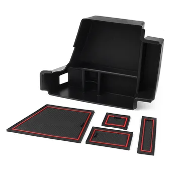 

For Volvo XC60 XC 60 2018 Car Center Console Armrest Box Storage Organizer ABS Plastic Holder Case