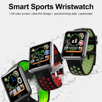 

Q18 Sport Smart Bracelet Heart Rate Blood Pressure Monitor Fitness Tracker 1.54 inch Electronic Smart band for Android IOS