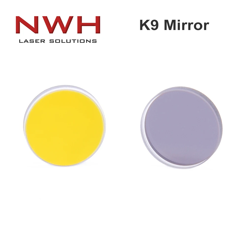 

NWH Diameter 20mm K9 Glass Material CO2 Laser Reflection Mirror with Golden Coating for K40/3020 Mini Co2 laser Machine