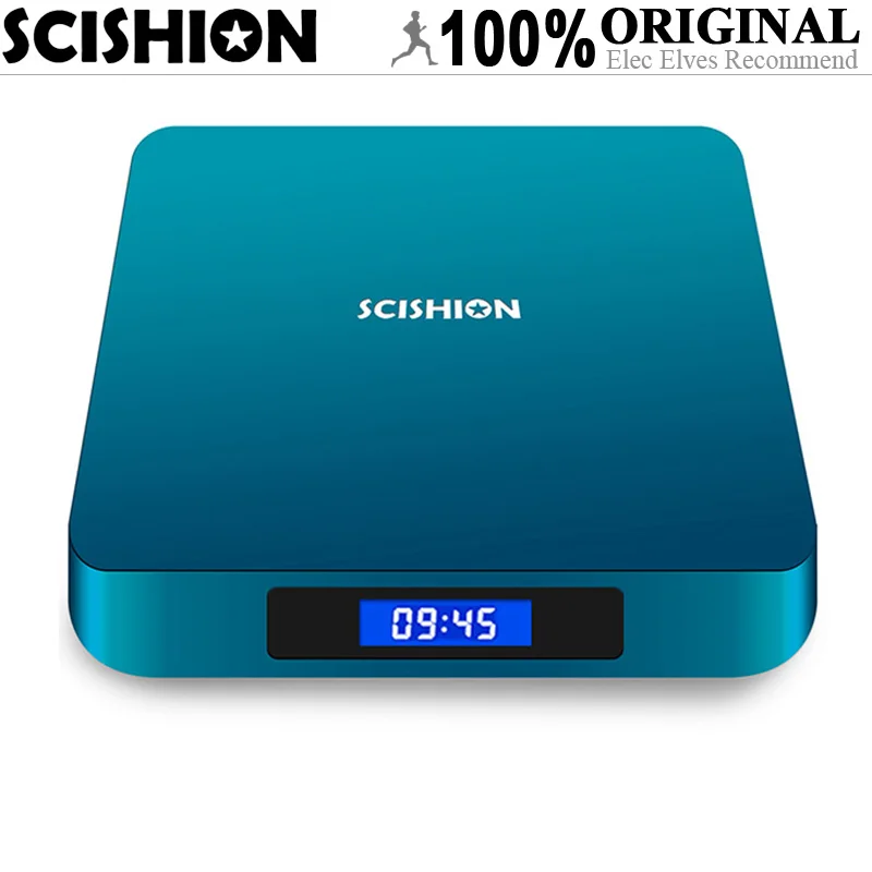 

SCISHION AI ONE Voice Control TV Box ( Android 8.1, RK3328 CPU, Mali-450MP2 GPU, Quad Core, 2G/16G, 2.4G WiFi, USB3.0, 4K HDR)