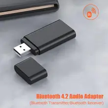 USB беспроводной стерео Bluetooth аудио приемник передатчик 3,5 мм AUX стерео беспроводной передатчик Bluetooth адаптер для ТВ ПК автомобиля