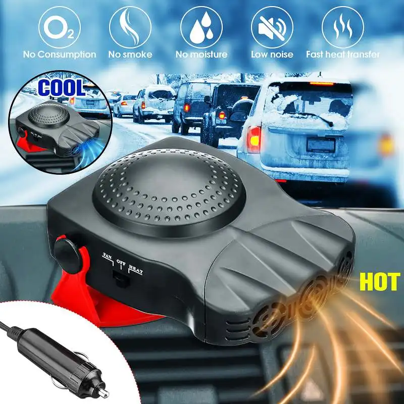 Defroster Demister 12V 12.5A 150W Protable Auto Car Heater Heating