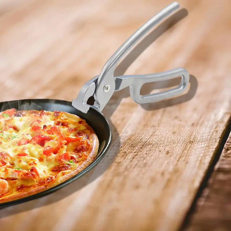 

Universal Kitchen Pliers Handle Clip Pizza Pan Clip Gripper Anti - Hot Bowl Dishes Stainless Steel Clip