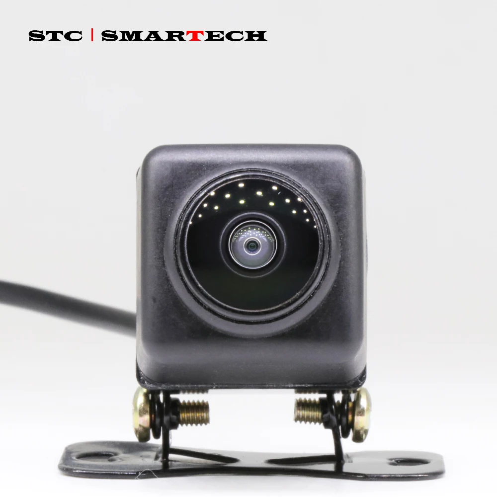 SMARTECH 180 градусов Автомобильная камера CCD объектив большая широкоугольная фронтальная камера без линии парковки, фронтальная боковая камера резервная камера