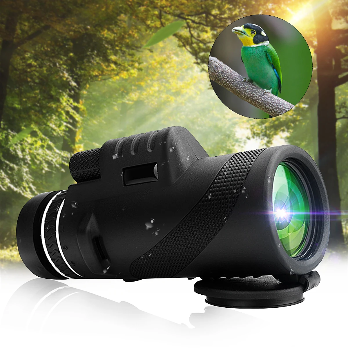 40x60 HD أحادي تلسكوب DualFocus البصريات التكبير تلسكوب للماء/Fogproof يوم للرؤية الليلية 500 m/9500 m للتخييم التنزه 40x60 HD أحادي تلسكوب DualFocus البصريات التكبير تلسكوب للماء/Fogproof يوم للرؤية الليلية 500 m/9500 m للتخييم التنزه