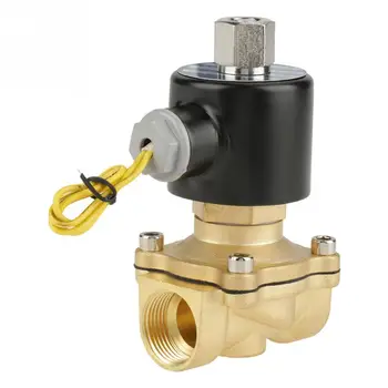 

12V DC G3/4" N/O Normally Open Type Brass Electric Solenoid Valve for Water Air Tools
