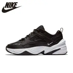 Nike официальный M2k Tekno Новое поступление Женская обувь для бега воздухопроницаемая комфортная обувь противоскользящие кроссовки # AO3108
