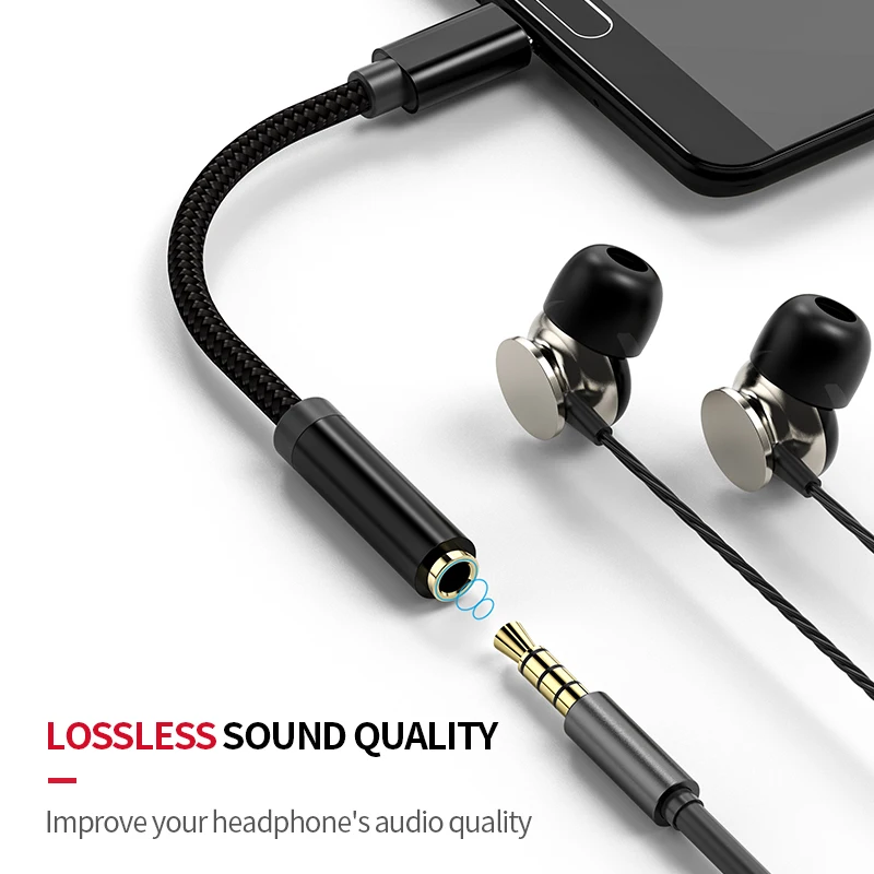 iHaitun Type C to 3.5mm Jack Earphone Audio Cable Adapter AUX Headphones For Huawei P30 Pro Mate 20 P20 Honor 10 Xiaomi Mi 9 8 2 iHaitun Type C to 3.5mm Jack Earphone Audio Cable Adapter AUX Headphones For Huawei P30 Pro Mate 20 P20 Honor 10 Xiaomi Mi 9 8 2