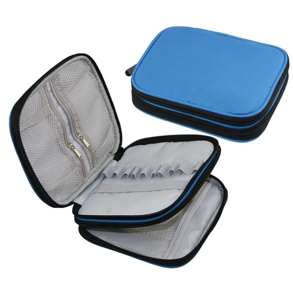 

Jfory Portable Organizer Case Bag For Circular Knitting Needles Crochet Hooks Bag Oxford fabric Durable Storage Bags