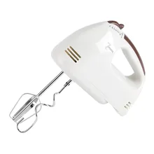Новые 100 W 220 V оригинальные Электрический ручной миксер белое яйцо 7 скоростей вспениватель молока торт кухонный инструмент для выпечки