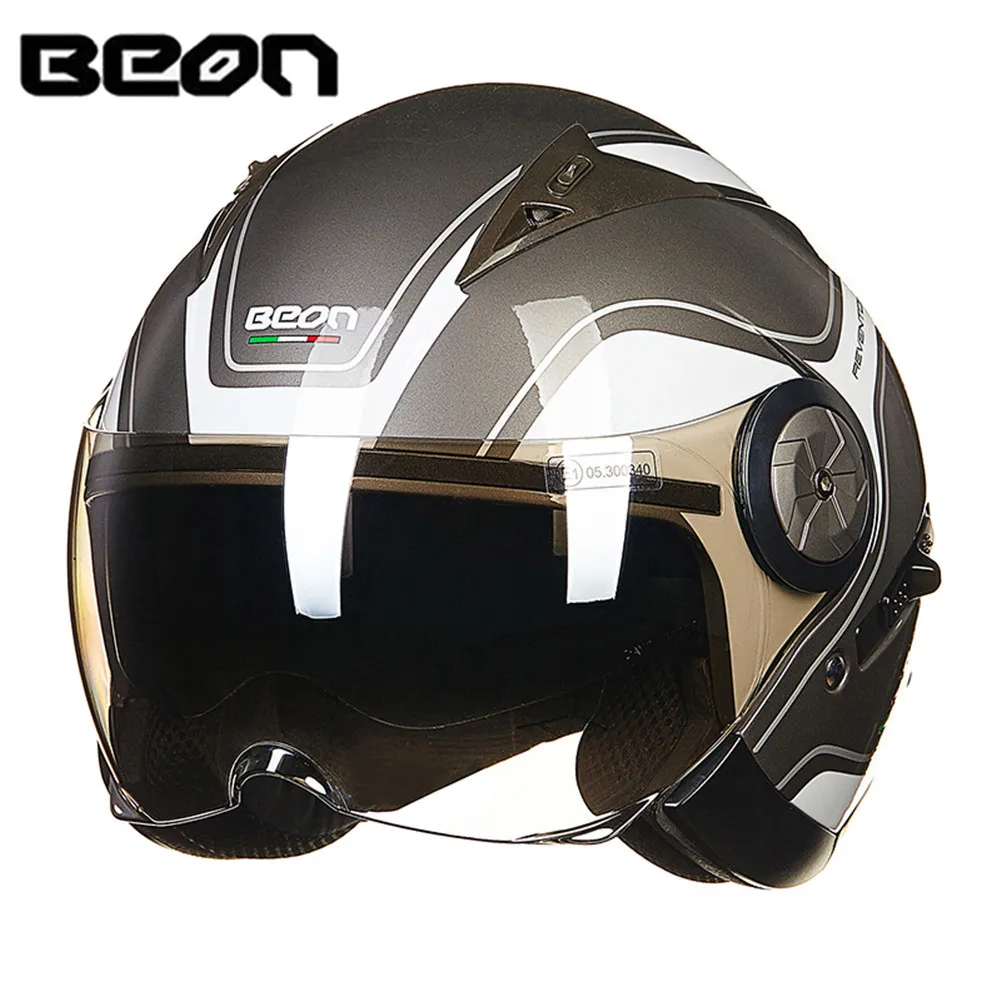 

BEON B216 Motorcycle Helmet Chopper 3/4 Open Face Vintage Helmet Moto Casque Casco motocicleta Capacete Unisex helmets