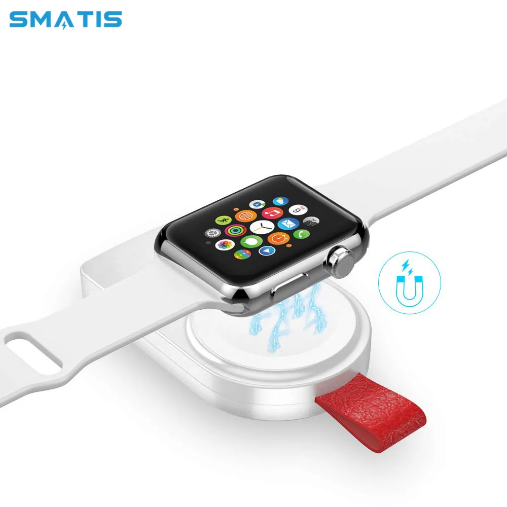 

USB Wireless Charger for Watch Magnetic Quick Wireless Charging Cable Charge Dock Adapter for Apple Watch Series 4 3 2 Portable