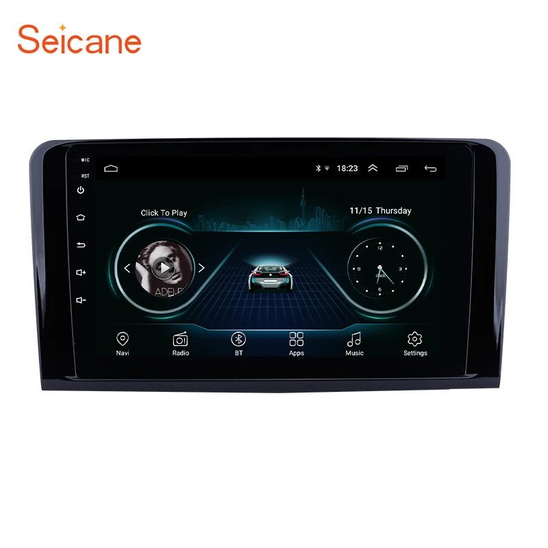 

Seicane Android Car Radio 2Din Autoradio GPS Navigation For 2005 2006-2012 Mercedes Benz ML CLASS W164 ML350 ML430 ML450 ML500