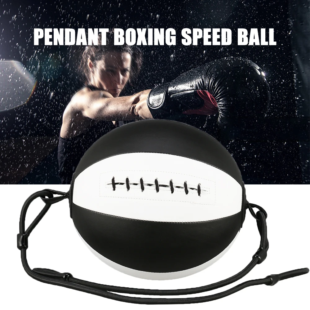 

High quality Double End Speed Ball Pendant Boxing Training Punch Bag Boxing Ball with Elastic Pull Rope Boxing Punch Bag