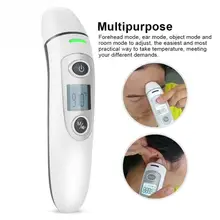 Термометр для лба и ушей цифровой инфракрасный термометр для маленьких детей, взрослых, измерение высокой точности, забота о здоровье семьи a
