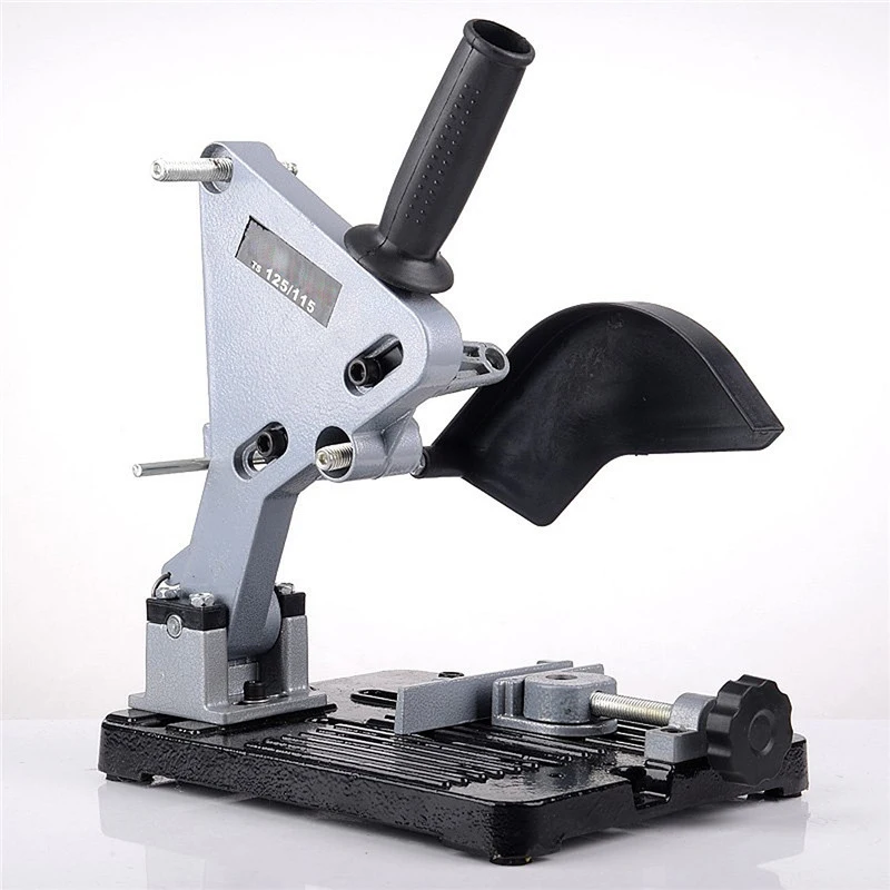

1pc Electric Angle Grinder Stand Angle Cutter Support Bracket Holder Stand Dock Cast Iron Base For 100-125 Angle Grinder Cutting