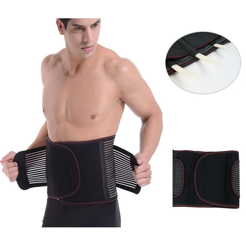 

Self-Heating Orthopedic Tourmaline Belt Back Brace Support Belt Back Corset Belt Relief Back Waist Pain Posture Corrector C10