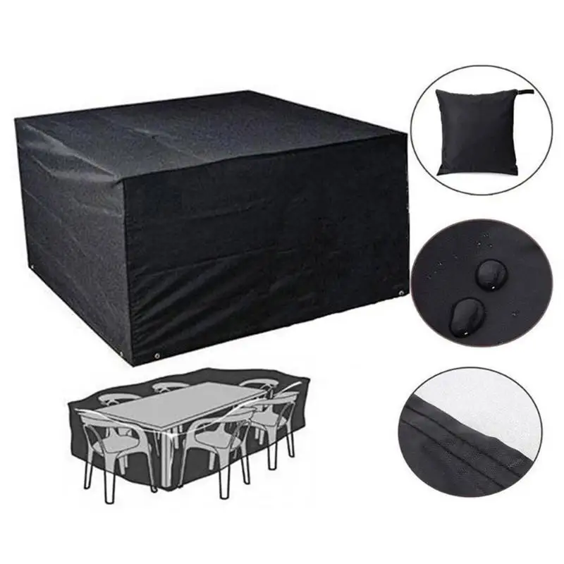 

Outdoor Garden Furniture Rain Cover Waterproof Oxford Sofa Protection Set Garden Patio Rain Snow Dustproof Covers 3 Sizes