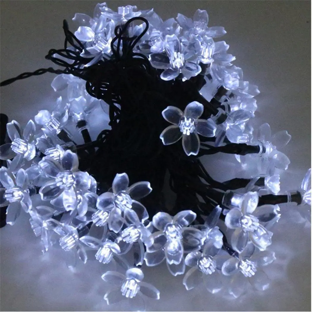 

Wedding New 3V Lights Christmas Shape Solar Energy LED 7m Lights Tree Xmas Flower 03W 50pcs anout 0 Decorative