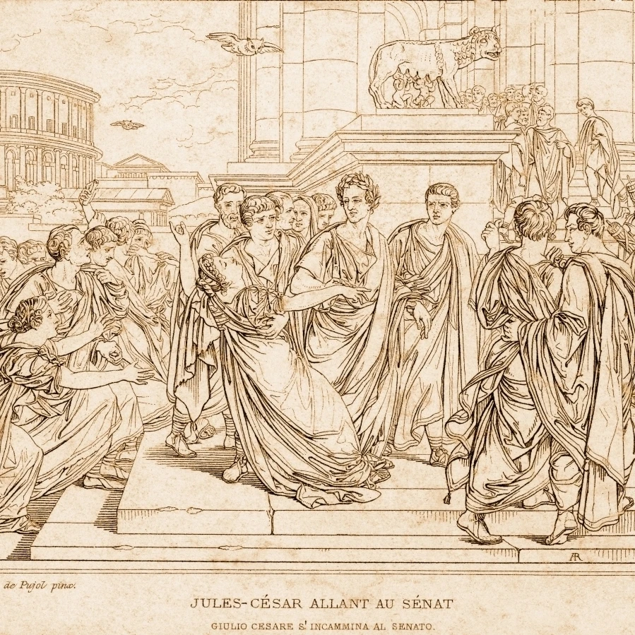 Assassination of Julius Caesar 44 BC Poster Print by Science Source (36 x 24) | Дом и сад