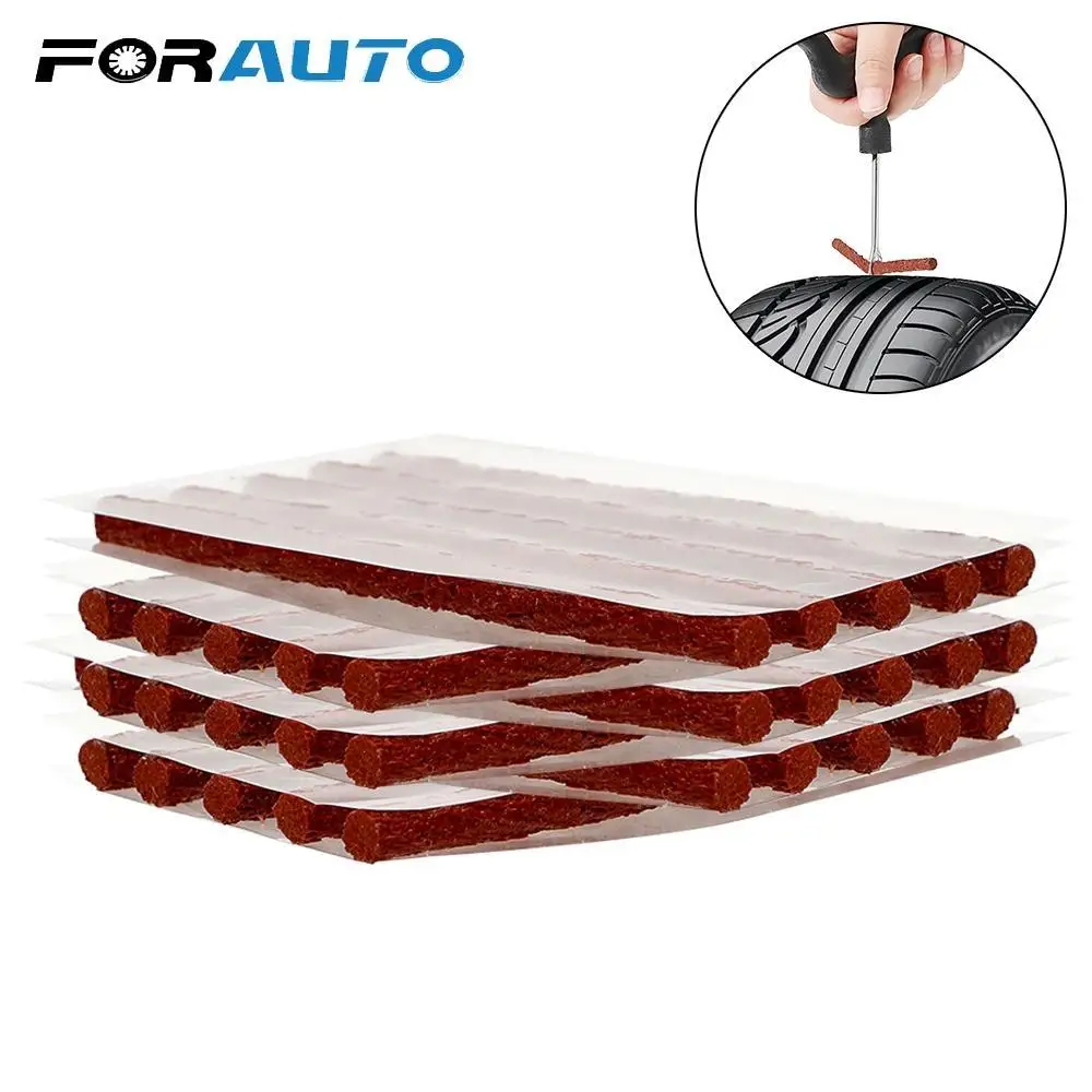 

1 Set Car Tire Repair Rubber Strip Block Air Leaking Rubber Cement For Car Truck Motorbike Tubeless Tire Auto Accessories