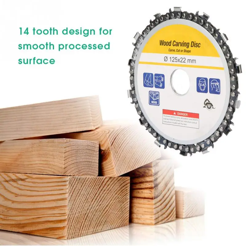 

14 Tooth Angle Grinder Chain Disc Woodworking Chain Wheel