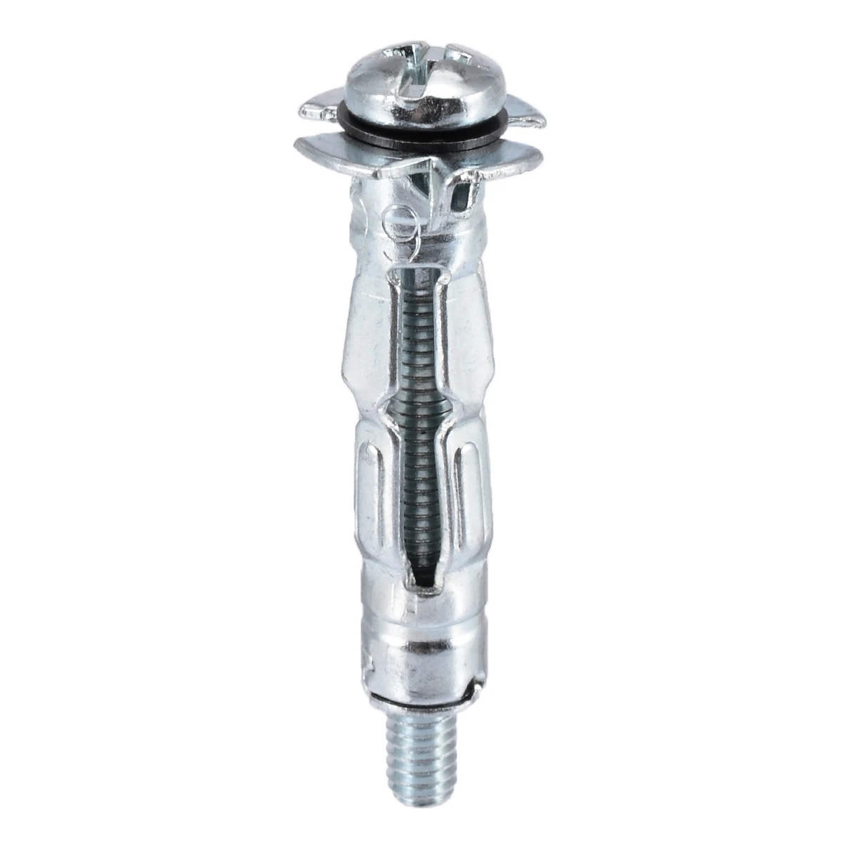 10pcs/set M4 X 32 Hollow Wall Anchors Metal Cavity Plasterboard Plug Fixing Screw Mayitrin