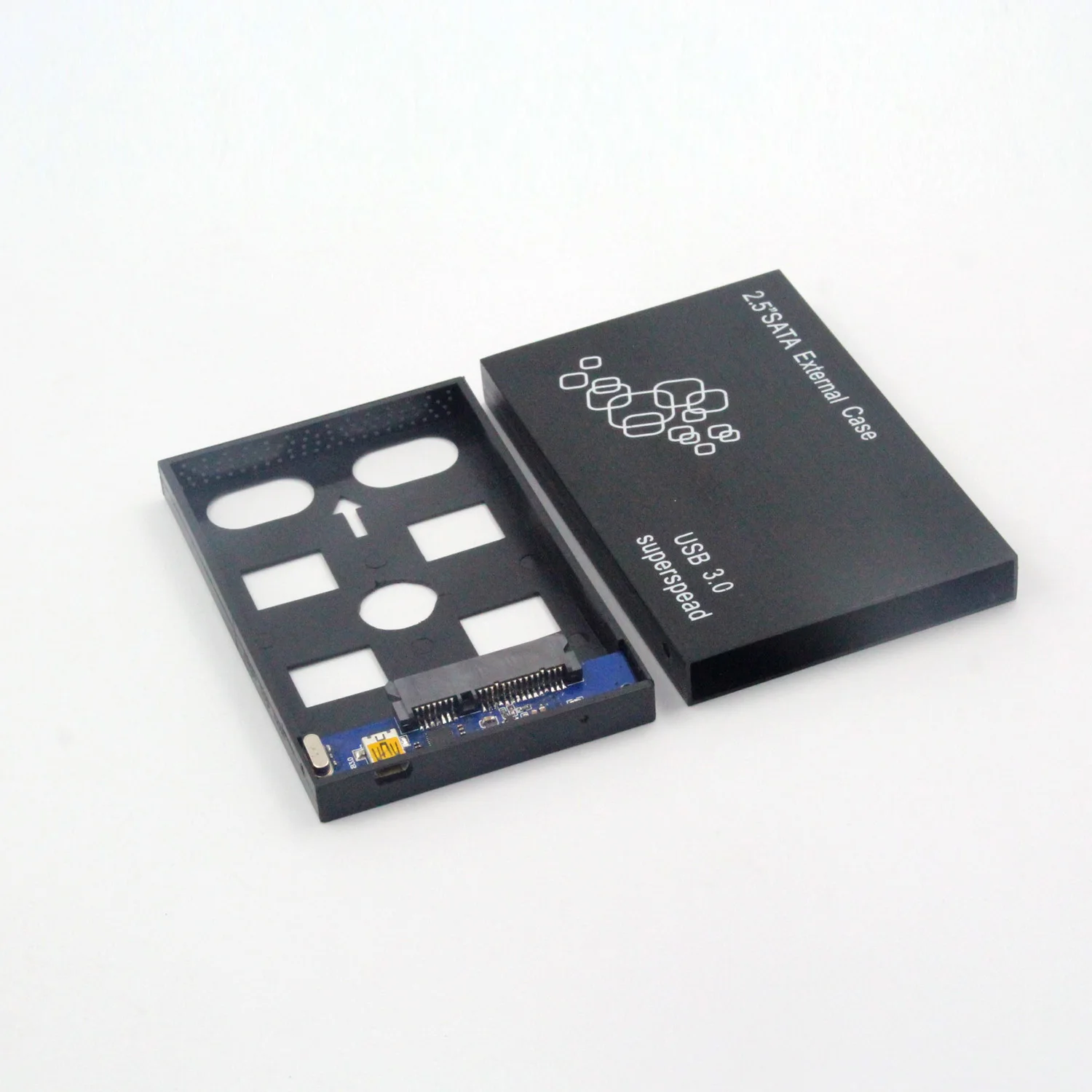 New 2.5 Inch Notebook SATA HDD Case to Sata USB 3.0 SSD HD Hard Drive Disk External Storage Enclosure Box With USB 3.0 Cable