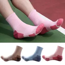 Дизайн, профессиональные носки для йоги, танцев, утолщенные, полотенце, балетные носки, женские, длинные, для занятий спортом на открытом воздухе, высокий безопасный носок, для пеших прогулок