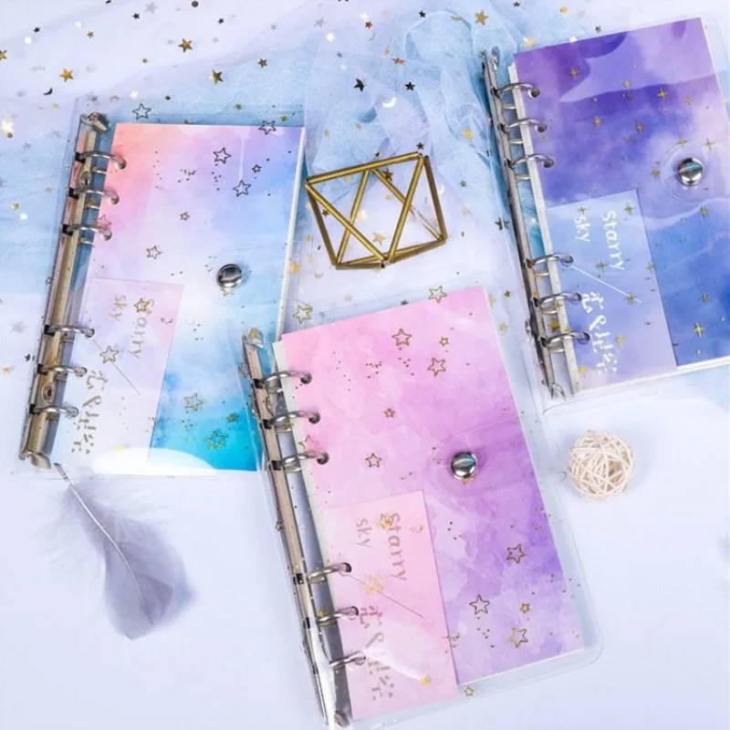 

Kawaii Notebook For School Starry Sky Sketchbook Notebooks And Journals Girl Diary Book Paper Weekly Planner Stationery 016018