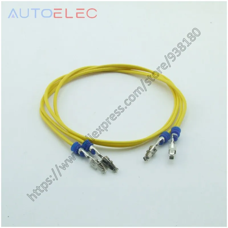 

2x Sealed wire 000 979 133E 000979133E Junior Power Timer 2.8mm Repair Wire Wiring harness for VW, Audi, Skoda Golf, Passa