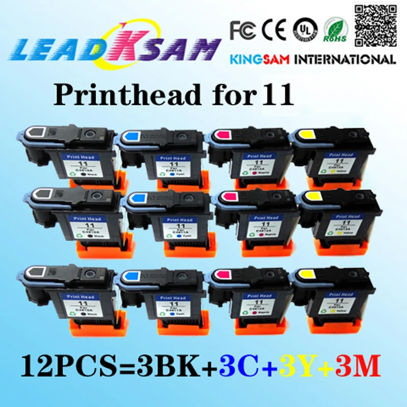 Печатающая головка C4810A/C4811A/C4812A/C4813A совместимая с hp11 1000 1100 1200 2200 2280 2300 2600 2800 CP1700 100 500