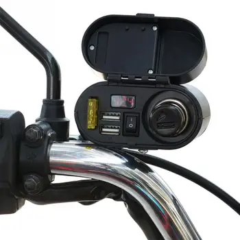 

Socket Kit Motorcycle Supplies Waterproof Lighter Charger USB