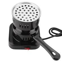 800W תנור פחם תנור חם צלחת פחם חשמלי לנרגילות Chicha Narguile פחם Lighte אבזרים(China)