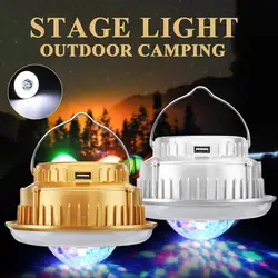 Smuxi открытый Солнечный кемпинг сценический свет аварийный подвесной светильник Фонарь Палатка свет кристалл магический шар лампа для