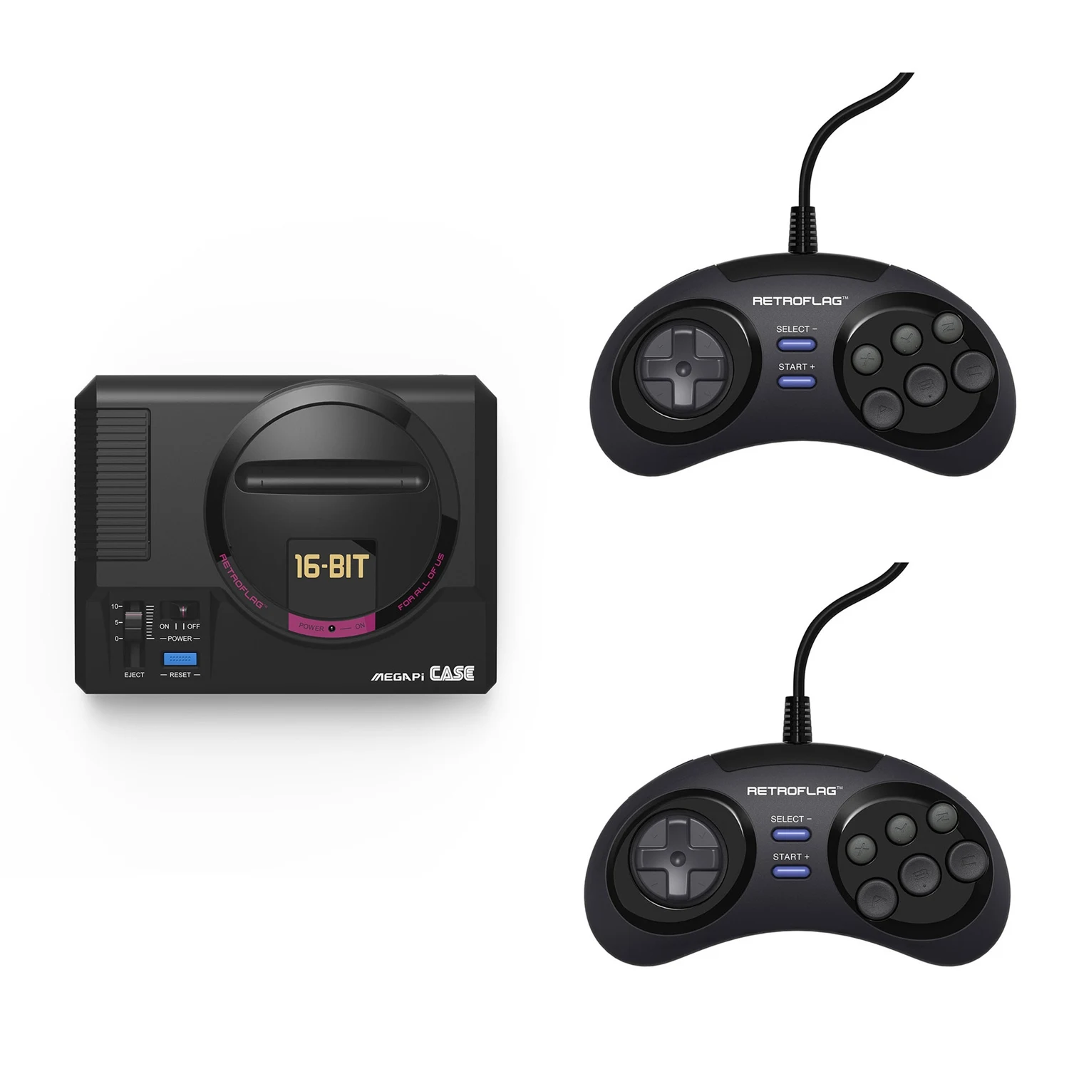 

Retroflag Megapi Case With Game Controller Functional Button For Raspberry Pi 3 B Plus (3B+) / 3B / 2B